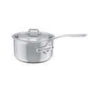 Mauviel M'COOK 5-Ply Sauce Pan With Lid, Cast Stainless Steel Handle, 6.9-Qt - Mauviel1830