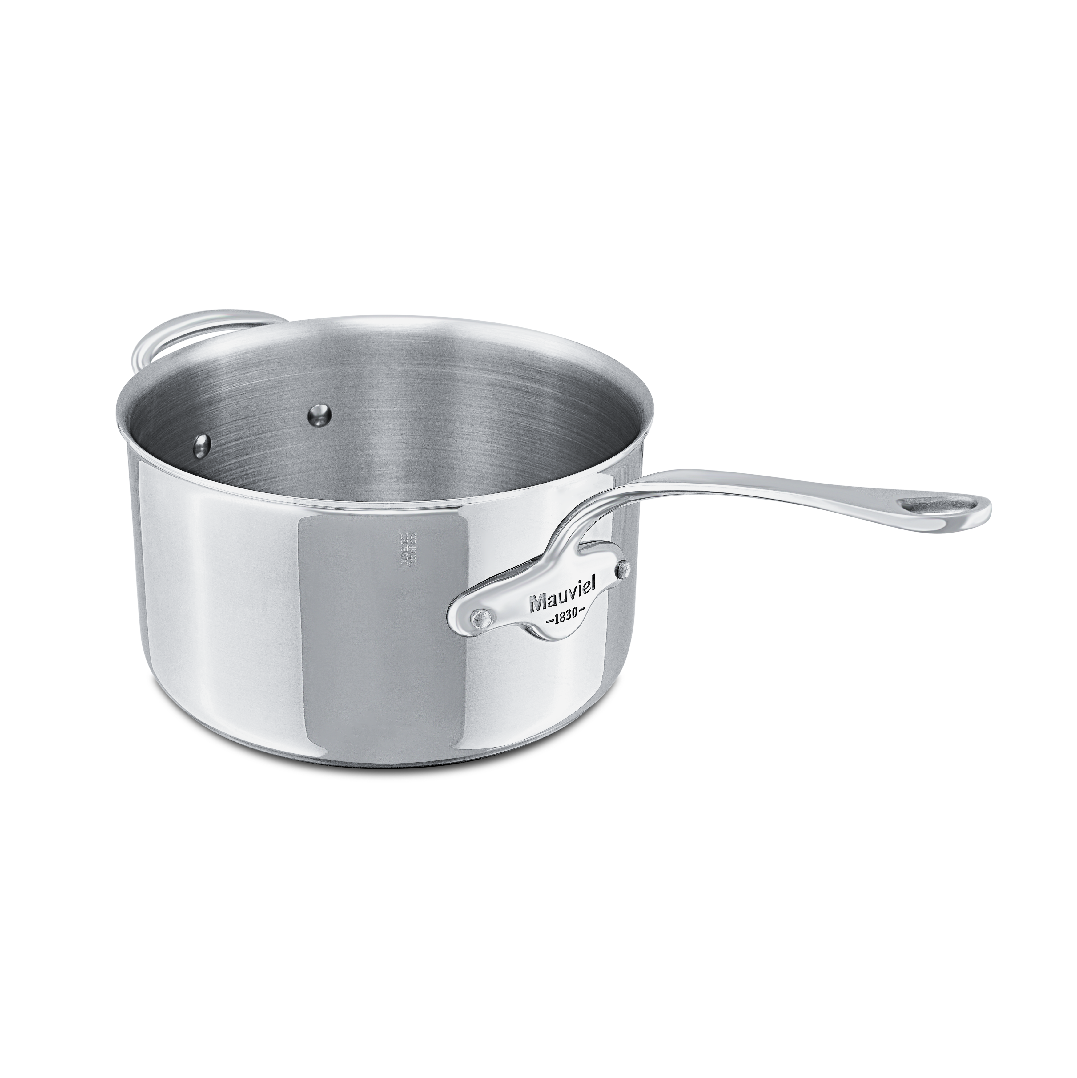 Mauviel M'COOK 5-Ply Sauce Pan With Cast Stainless Steel Handle, 6.9-Qt - Mauviel1830