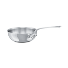 Mauviel M'COOK 5-Ply Chef Pan With Lid, Cast Stainless Steel Handle, 3.8-Qt - Mauviel1830