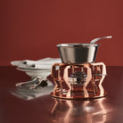 Mauviel M'COOK 5-Ply Splayed Saute Pan With Lid, Cast Stainless Steel Handle, 1.9-Qt - Mauviel1830