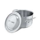 Mauviel M'COOK 5-Ply Stewpan With Lid, Cast Stainless Steel Handles, 6.2-Qt - Mauviel1830