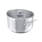 Mauviel M'COOK 5-Ply Stewpan With Glass Lid, Cast Stainless Steel Handles, 6.2-Qt - Mauviel1830