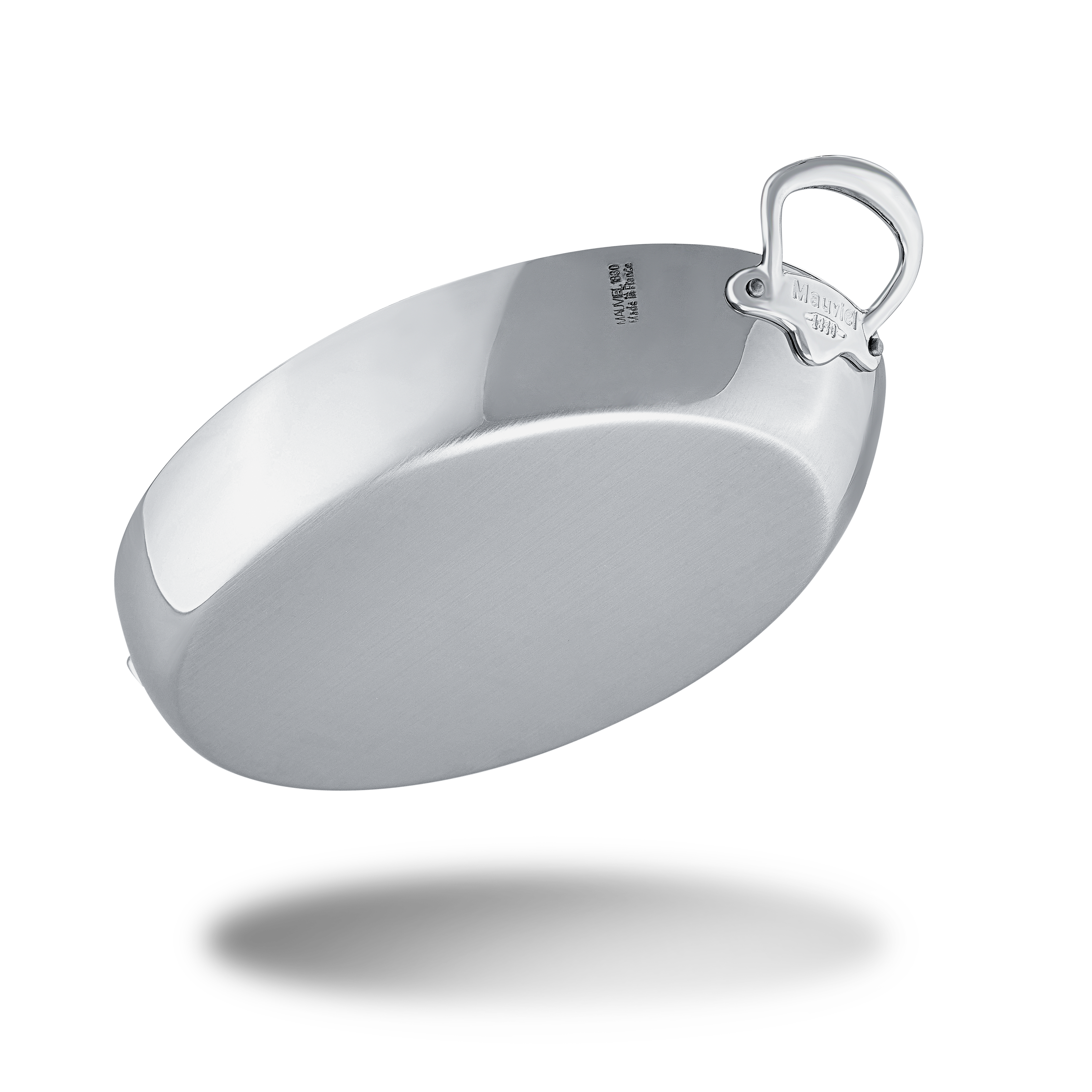 Mauviel M'COOK 5-Ply Oval Pan With Cast Stainless Steel Handles - Mauviel1830