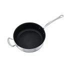 Mauviel M'COOK 5-Ply Nonstick Saute Pan With Cast Stainless Steel Handle, 3.2-Qt - Mauviel1830