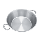 Mauviel M'PASSION Stainless Steel Jam Pan With Stainless Steel Handles, 10.5-Qt - Mauviel1830