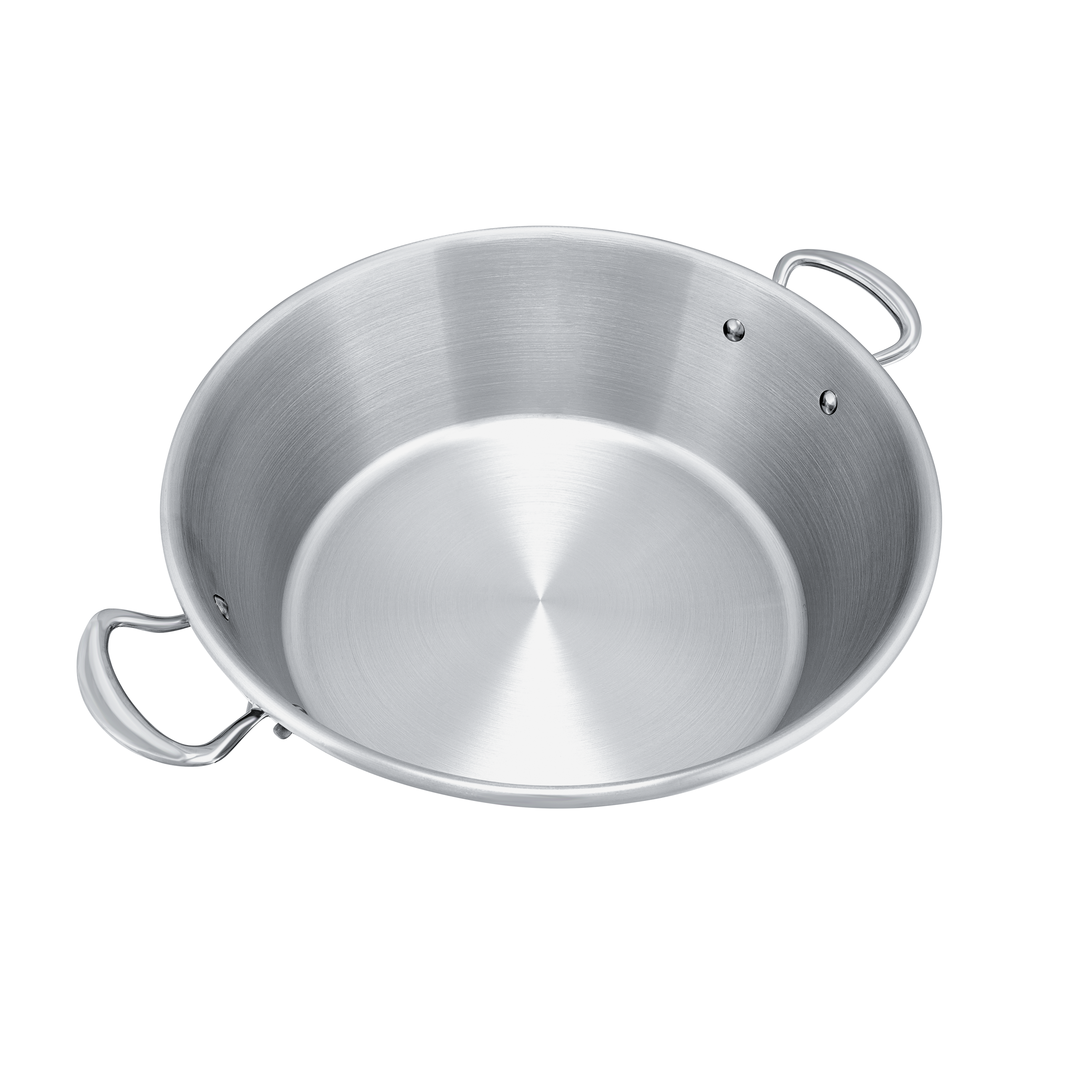 Mauviel M'PASSION Stainless Steel Jam Pan With Stainless Steel Handles, 10.5-Qt - Mauviel1830