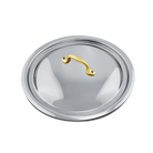 Mauviel M'COOK B Curved Lid With Brass Handle, 7-In - Mauviel1830