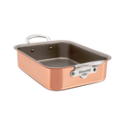 Mauviel Copper Roasting Pan With Stainless Steel Handles, 7.1 x 5.5-In - Mauviel1830