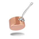 Mauviel M'Heritage M'150 S Copper Sauce Pan With Curved Lid And Cast Stainless Steel - Mauviel1830