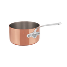 Mauviel M'Heritage M'150 S Copper Sauce Pan With Curved Lid And Cast Stainless Steel - Mauviel1830