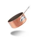 Mauviel M'MINIS Copper Saute Pan With Stainless Steel Handle, 0.11-Quart - Mauviel1830