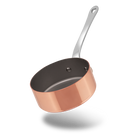 Mauviel M'MINIS Copper Saute Pan With Stainless Steel Handle, 0.26-Qt - Mauviel1830