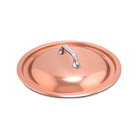Mauviel Copper Curved Lid With Cast Stainless Steel Handle, 11-In - Mauviel1830
