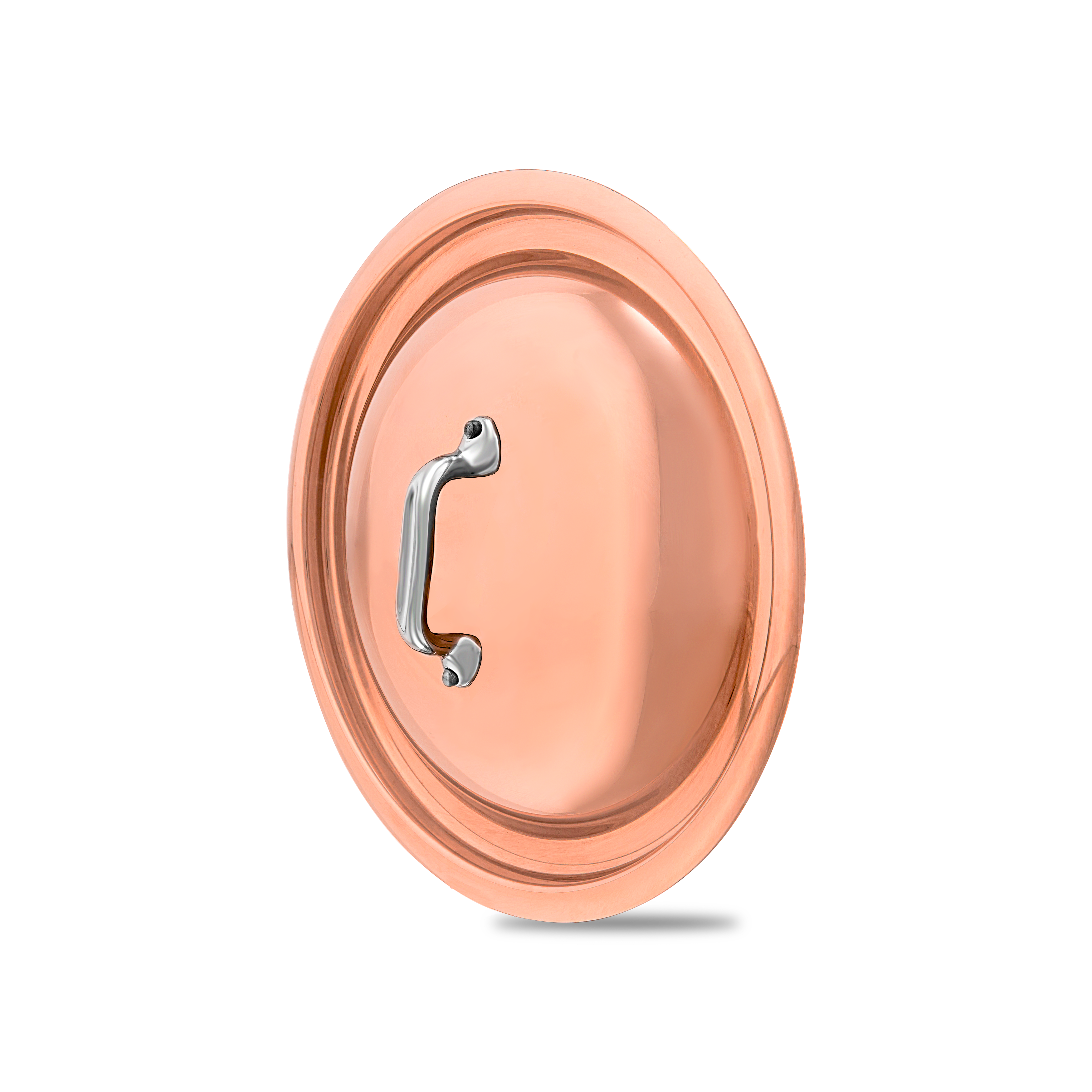 Mauviel Copper Curved Lid With Cast Stainless Steel Handle - Mauviel1830