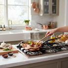 Mauviel M'Heritage M'150 CI Chef Pan With Lid, Cast Iron Handle, 3.6-Qt - Mauviel1830