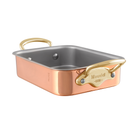 Mauviel Copper Roasting Pan With Brass Handles, 7.1 x 5.5-in - Mauviel1830