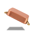 Mauviel Copper Roasting Pan With Brass Handles, 7.1 x 5.5-in - Mauviel1830
