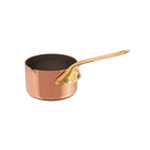 Mauviel M'MINIS Copper Sauce Pan With Pouring Spout, Brass Handle, 2-In - Mauviel1830