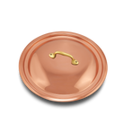 Mauviel M'Heritage M'150 B Copper Lid With Brass Handle - Mauviel1830