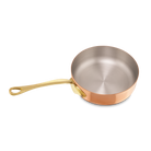 Mauviel M'Heritage M'150 B Copper Saute Pan With Brass Handle, 1.9-Qt - Mauviel1830