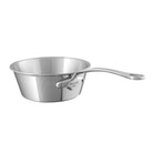 Mauviel M'COOK 5-Ply Splayed Saute Pan With Lid, Cast Stainless Steel Handle, 1.1-Qt - Mauviel1830