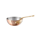 Mauviel M'Heritage M'150 B Copper Chef Pan With Brass Handle - Mauviel1830