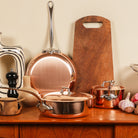 Mauviel M'Heritage M'150 S Copper Frying Pan With Cast Stainless Steel Handle - Mauviel1830