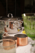 Mauviel M'COOK 5-Ply Stewpan With Lid, Cast Stainless Steel Handles - Mauviel1830