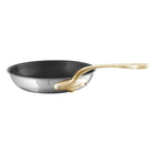 Mauviel M'COOK B Nonstick Frying Pan With Brass Handle, 7.9-In - Mauviel1830