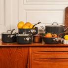 Mauviel M'STONE 3 5-Piece Cookware Set With Cast Stainless Steel Handles And Stainless Steel Lid - Mauviel1830