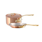 Mauviel M'Heritage M'200 B Copper 3-Piece DeLuxe Cookware Set - Mauviel1830
