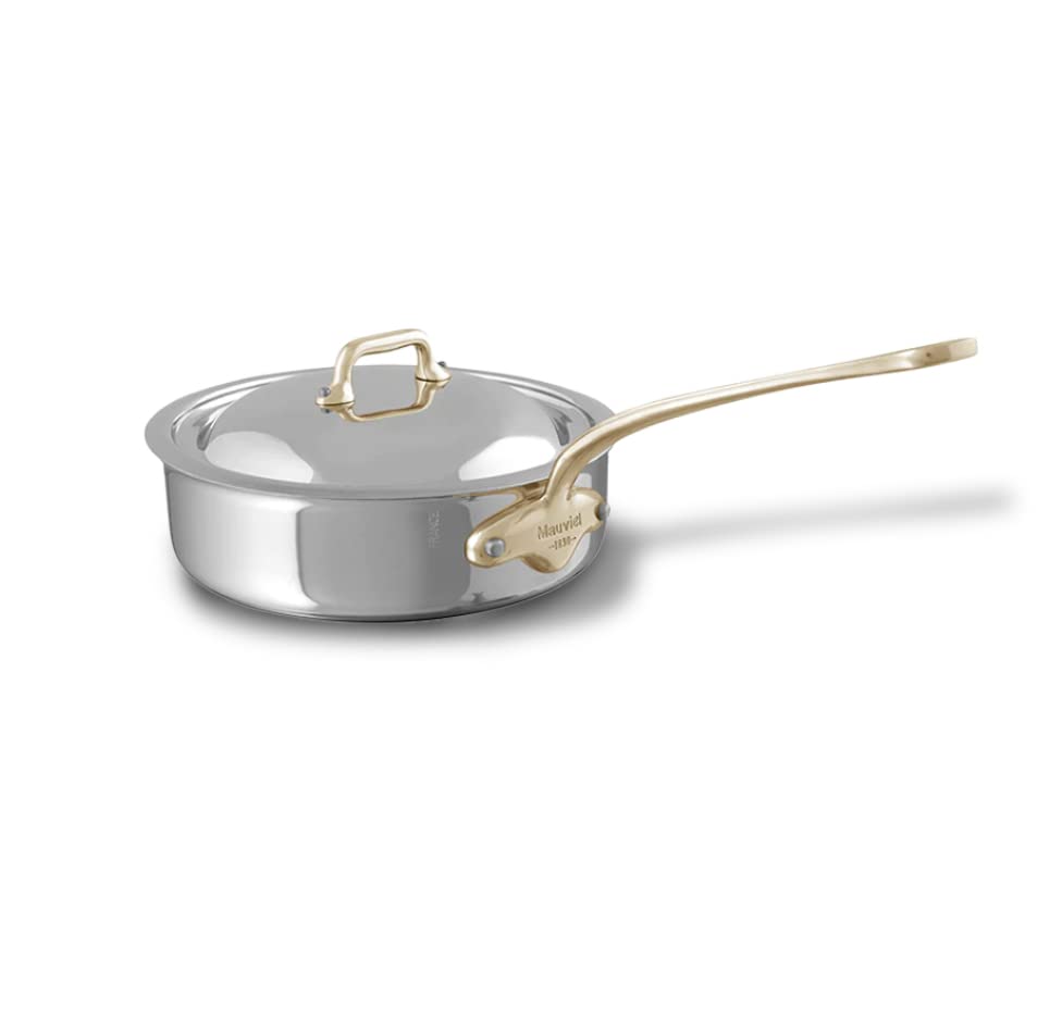 Mauviel 1830 M'COOK BZ 9-Piece Cookware Set With Bronze Handles - Mauviel USA