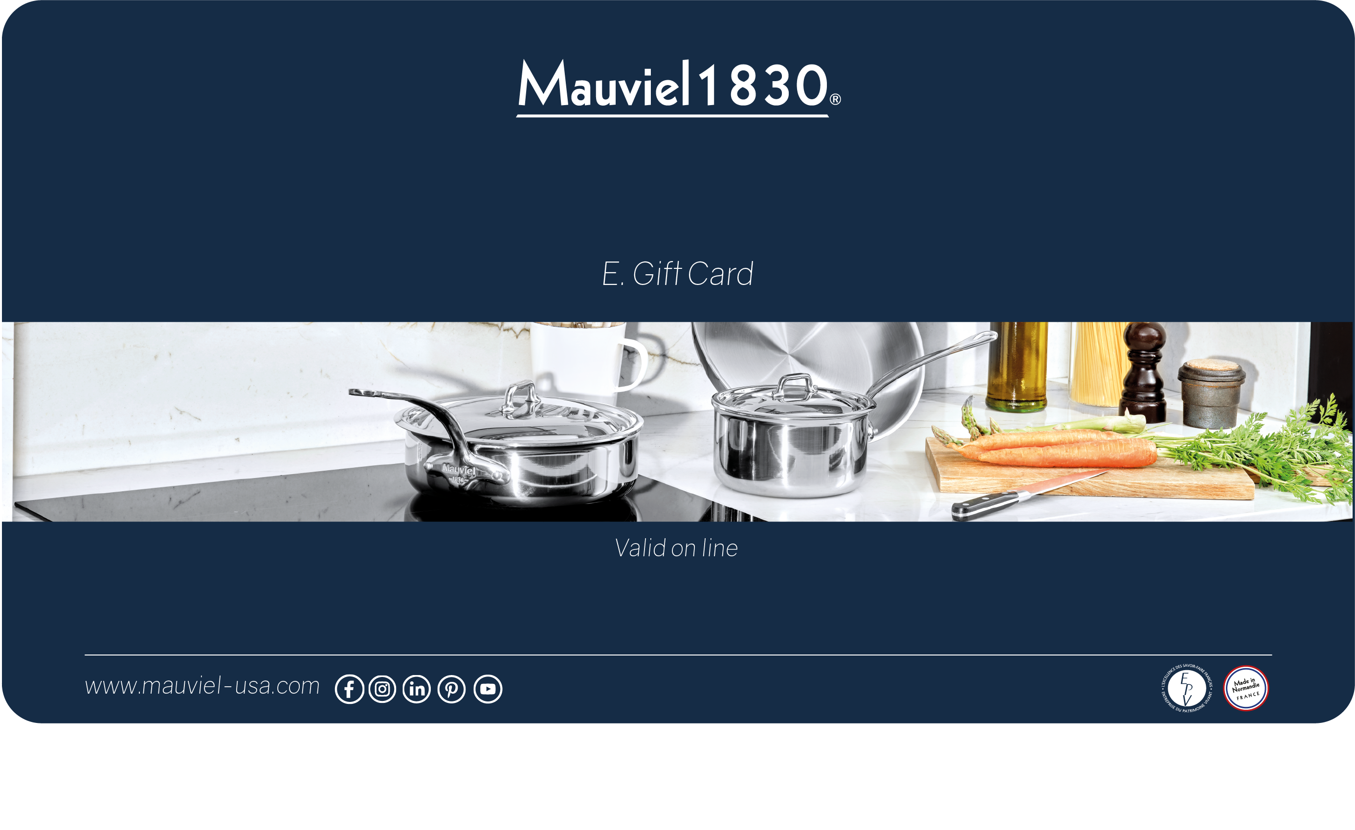 GIFT CARD - Mauviel USA